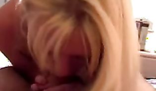 Magical golden-haired Trixie puts a hard dick in her juicy mouth